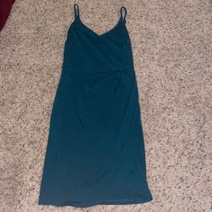 Dark green dress